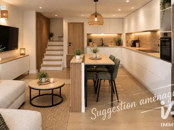 Maison de ville 3 pièces 75 m²