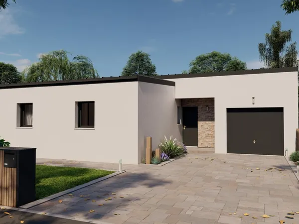 Terrain + maison 84 m²