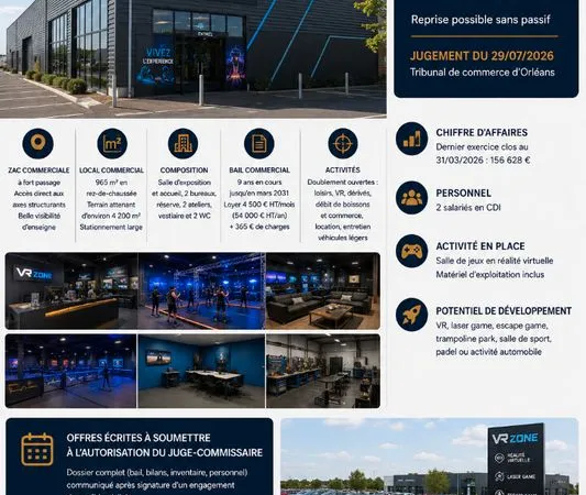 Fonds de commerce, jeux VILLEMANDEUR