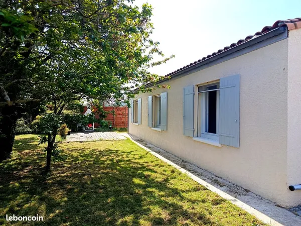 Maison de plain-pied 4 pièces - 3 chambres - Quartier calme