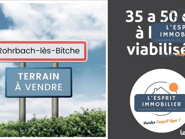 Terrain 3550 m² Rohrbach-lès-Bitche