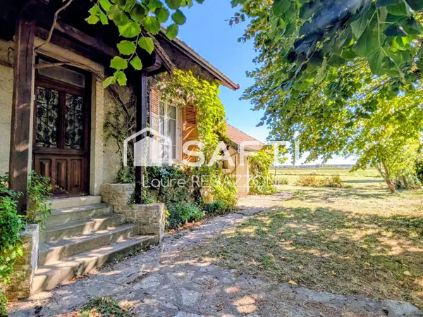 Maison en pierre, vue dégagée, à 10 min de Beaune