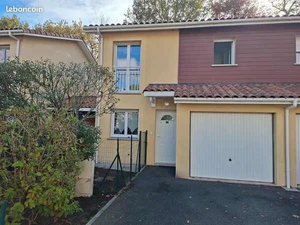 A vendre maison mitoyenne 80m²