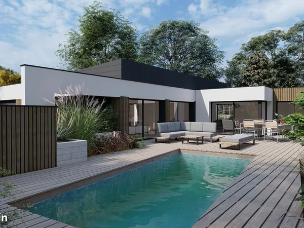 Rare plain-pied plein centre bourg