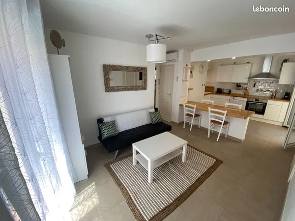 Appt 50m2 meublé à l'année