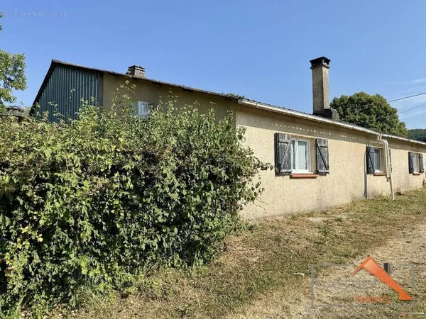 EXCLUSIVITÉ  Maison plain-pied grand hangar  1500 m² de terrain
