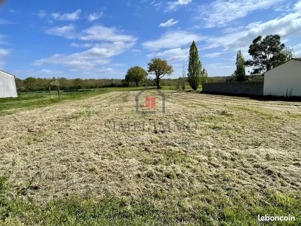 Terrain 1573 m² Saint-Jean-d'Angle