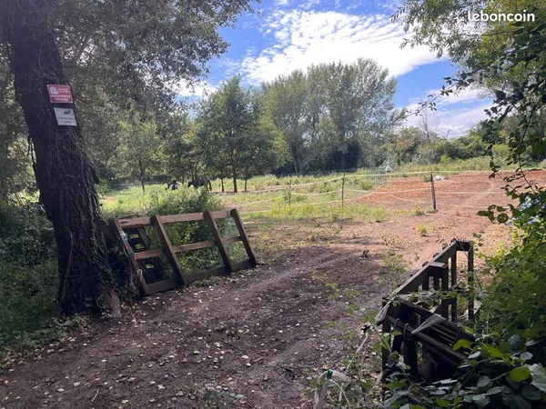 Terrain pour chevaux