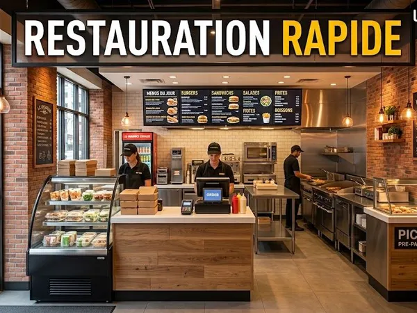 Restauration rapide / Fond de commerce / 30m2