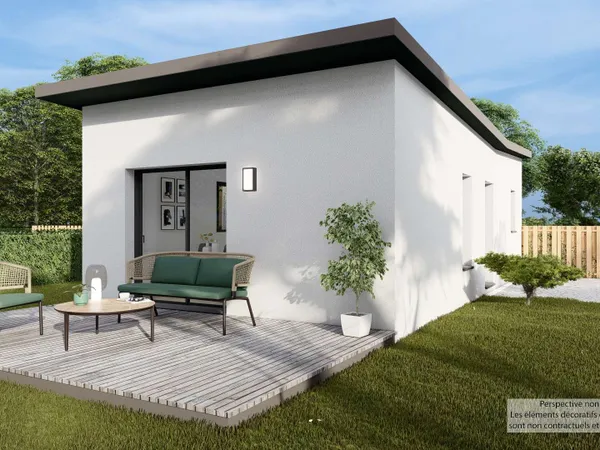 Maison 2 pièces 45 m²