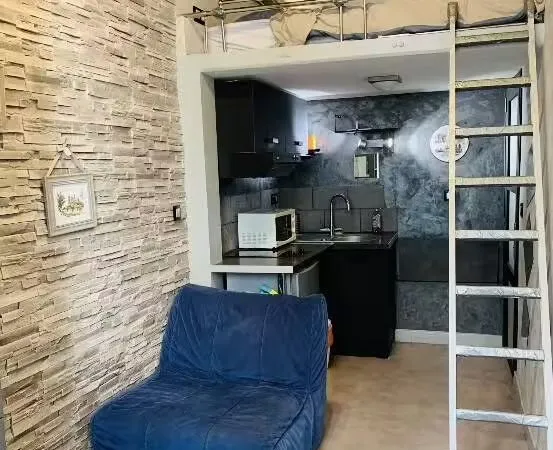 Studette meublée 15 m² avec mezzanine - Paris 5e - Quartier Latin