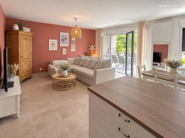 T3 69 m² + terrasse 28 m² + garage - Thonon-les-Bains