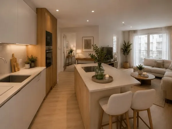 Appartement 2 pièces 43 m²