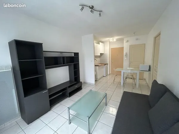Appartement t2 meuble _ place de parking_grenier