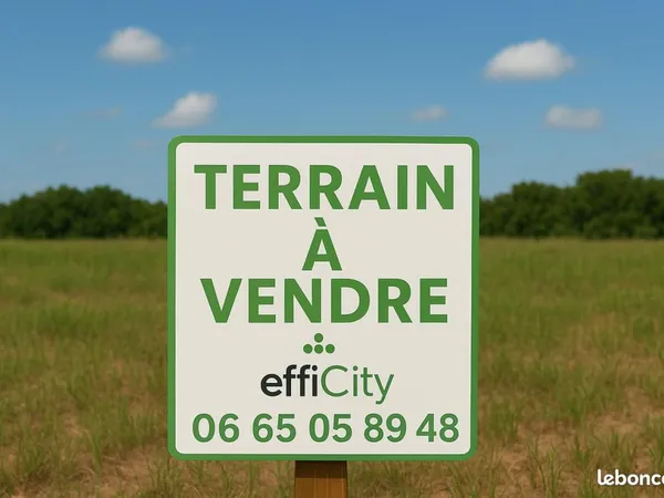 Terrain 307 m² Langeais