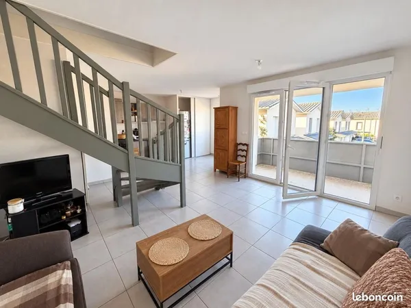 Duplex 3 pièces 73 m²