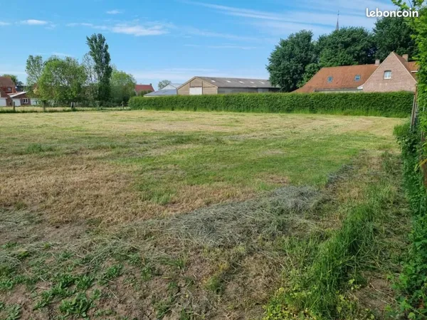 Vends TERRAIN à BATIR 940m2 CASSEL WORMHOUT HAZEBROUCK SAINT OMER