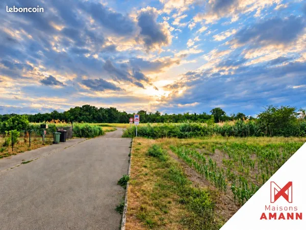Terrain de construction 610m2 - environnement calme
