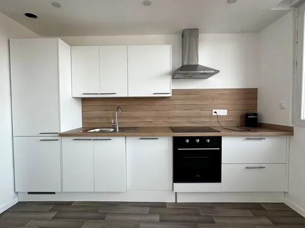 à louer - bel appartement t3 entièrement rénové - coudekerque-branche