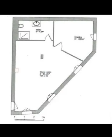 Appartement Location Frouard 2p 55m² 490€