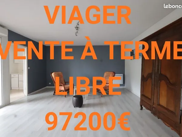 Appartement en viager 3 pièces 65 m²