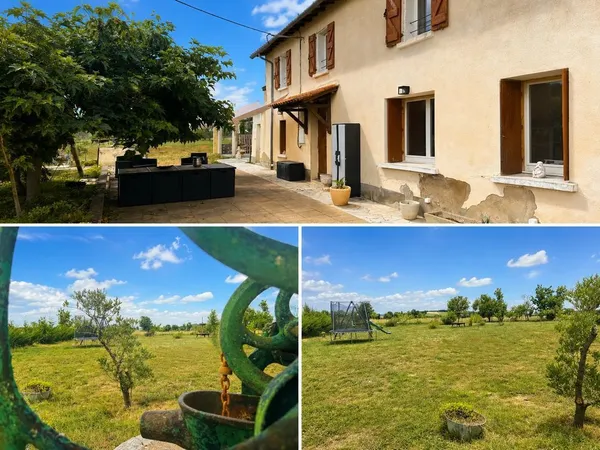 Grande maison familiale avec dépendance aménagée