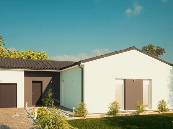 Maison de 83 m² sur un terrain de 450 m² à LA CRECHE en DEUX-SEVRES (79)