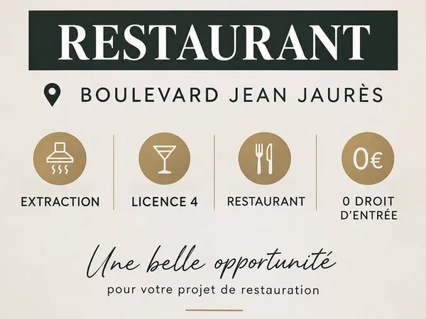 Local 120 m² ST OUEN