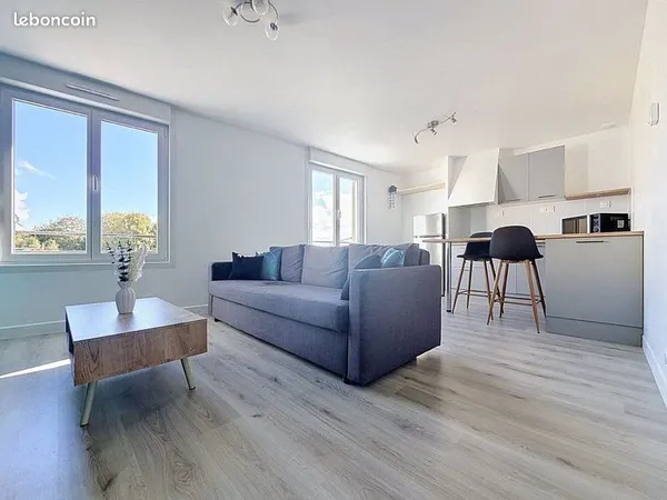 Appartement T2 meublé lumineux