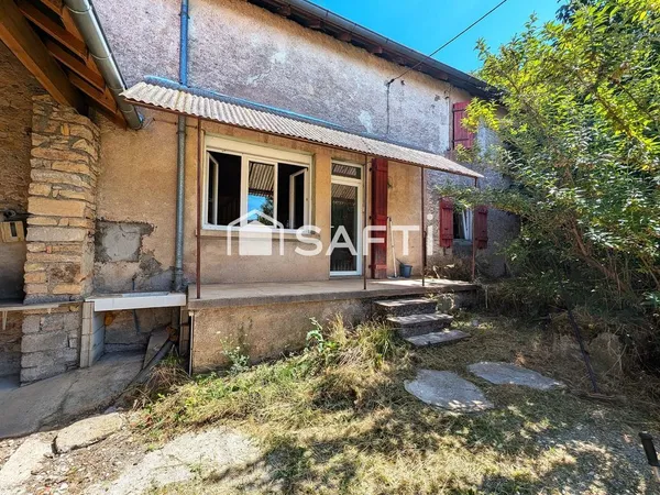 Maison individuelle de 117m² sur un terrain d'environ 1ha 79a 47ca