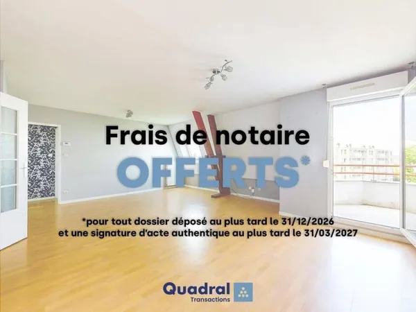 Appartement 4 pièces 69 m²