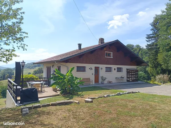 Maison individuelle 272m² au calme à Coise Saint Jean Pied Gauthier, vue imprenable sur la Chartreus