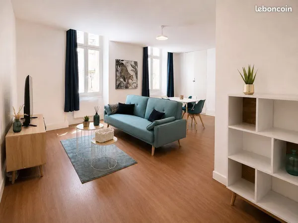 🏡 romans-sur-isère - t3 meublé 88,90m² - entièrement rénové