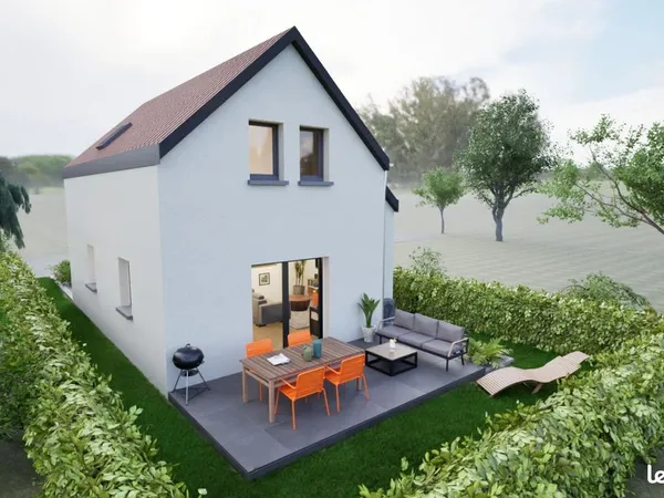 Maison neuve sur 6 ares