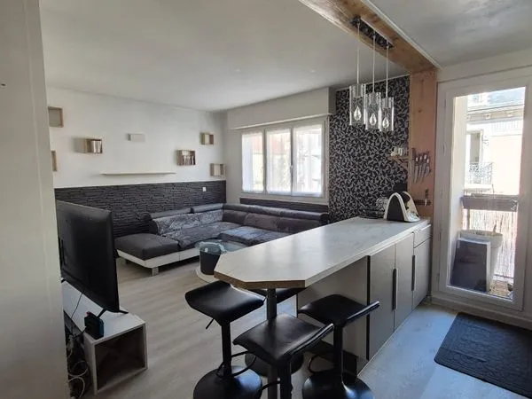 Location grand T2 60 m2 Chambéry