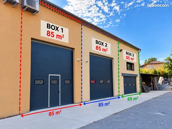 Location garage, box, hangar ou entrepot