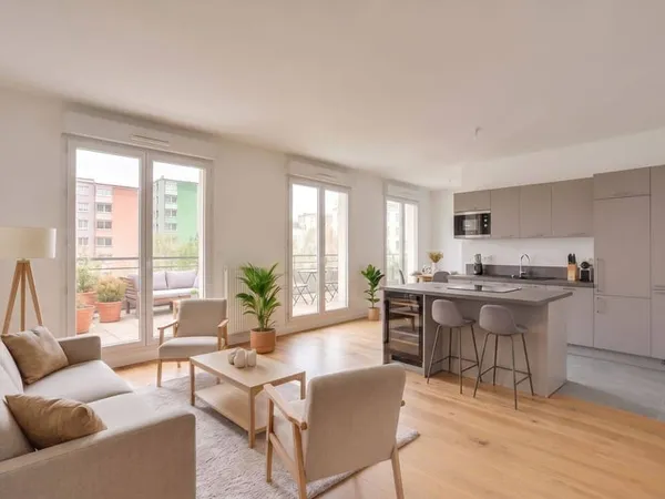 Appartement 3 pièces 61 m²