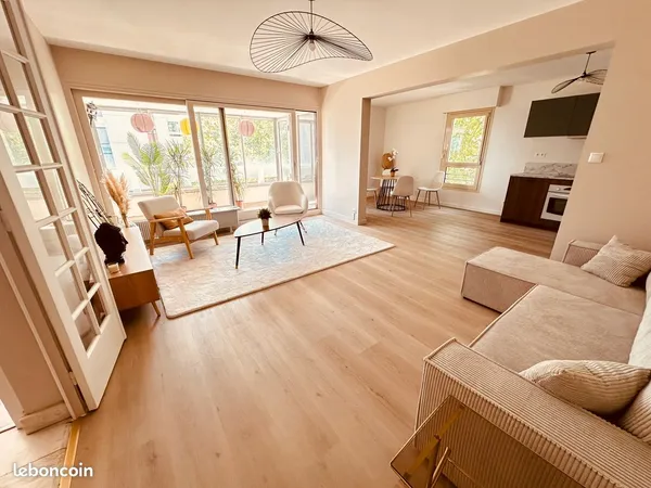 Appartement 107m² 4 chambres entierment rénové