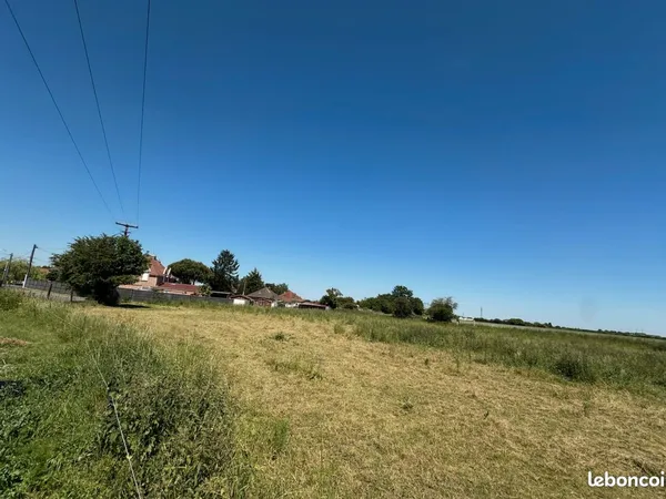 Terrain à bâtir 500m2 à 1500M2 au calme à Loison sous lens