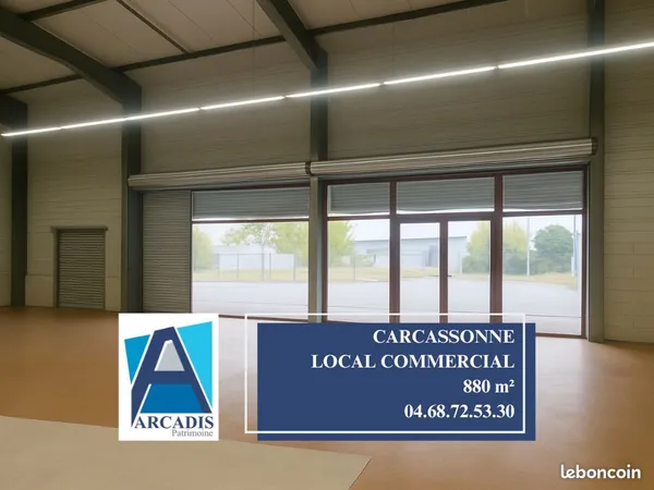 Local 880 m² CARCASSONNE