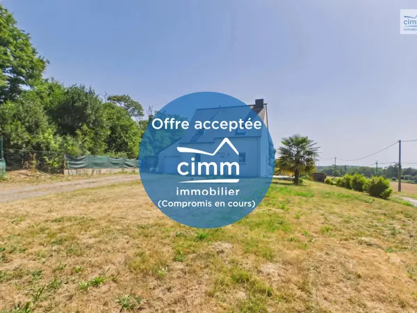 Maison de 83 m² sur un terrain de 1077 m²