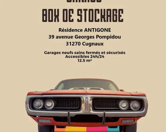 Location Box Garage/Stockage Centre Cugnaux