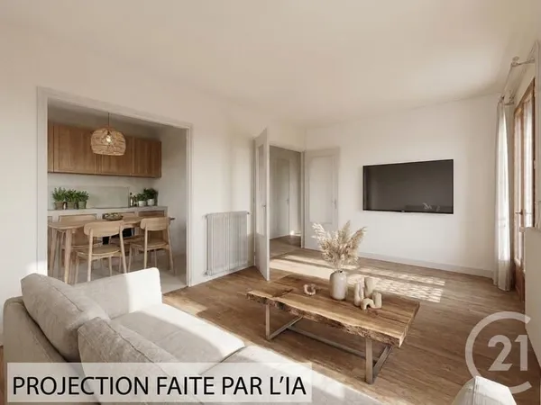 Appartement 2 pièces 43 m²