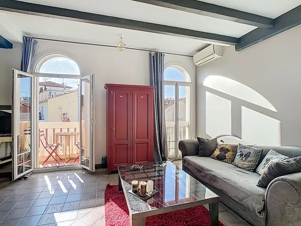Coup de coeur - Duplex 3 pièces dernier étage -Cannes Prado République
