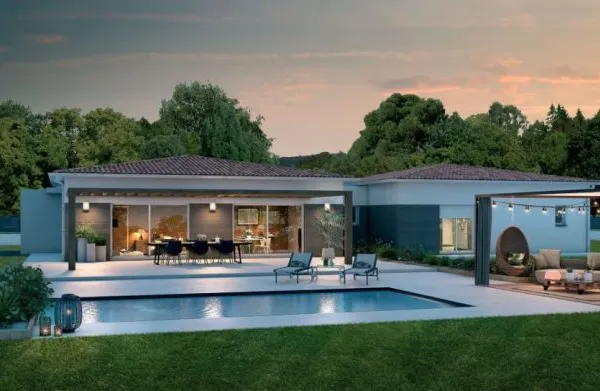 Maison contemporaine de 140 m² avec terrain d...
