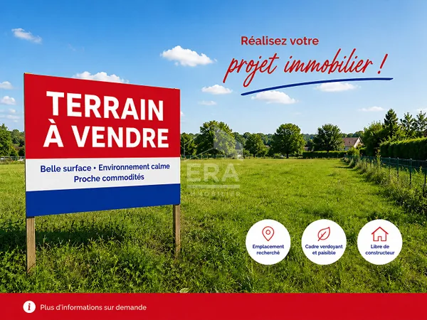 Terrain 300 m²