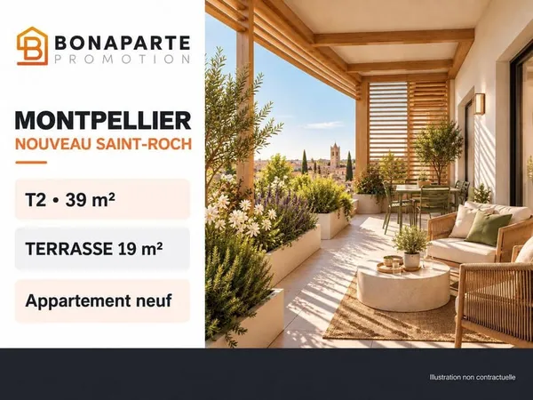 Appartement 2 pièces 40 m²