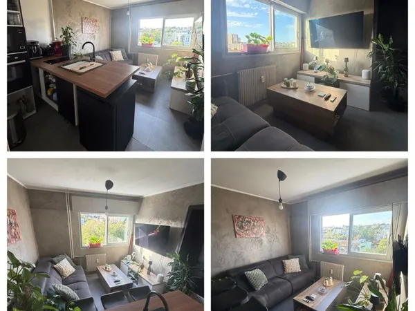 T2 lumineux et convivial de 37 m² avec Piscine et Terrain de Tennis - Résidence de standing Parc Buf