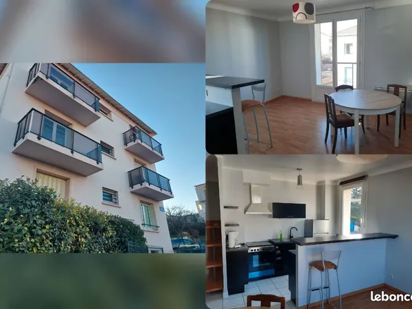 Appartement F2 43m2 garage cave Clermont Ferrand