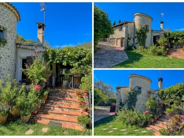ENTREVAUX - MAISON DE CHARME AU CŒUR DE LA NATURE AVEC VUE SUR LE CHÂTEAU